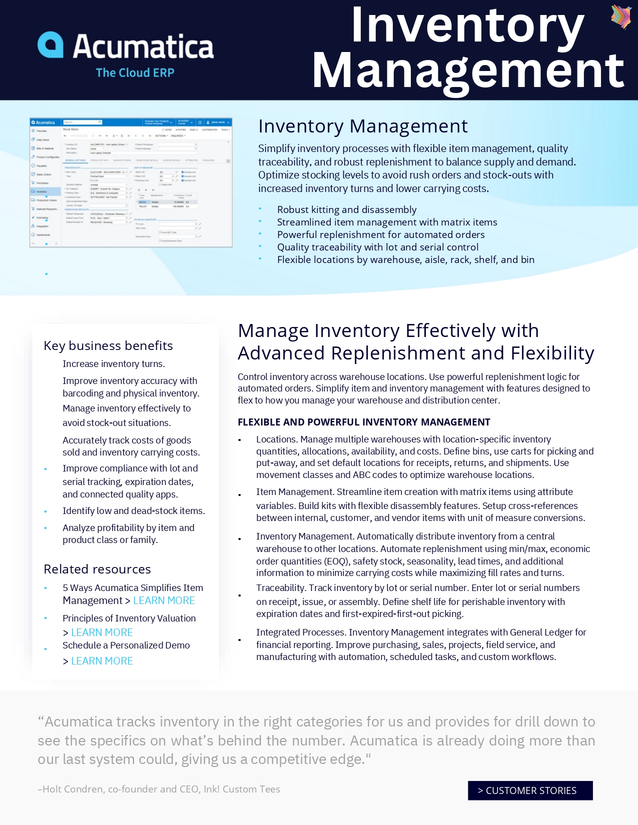 Acumatica distribution brochure
